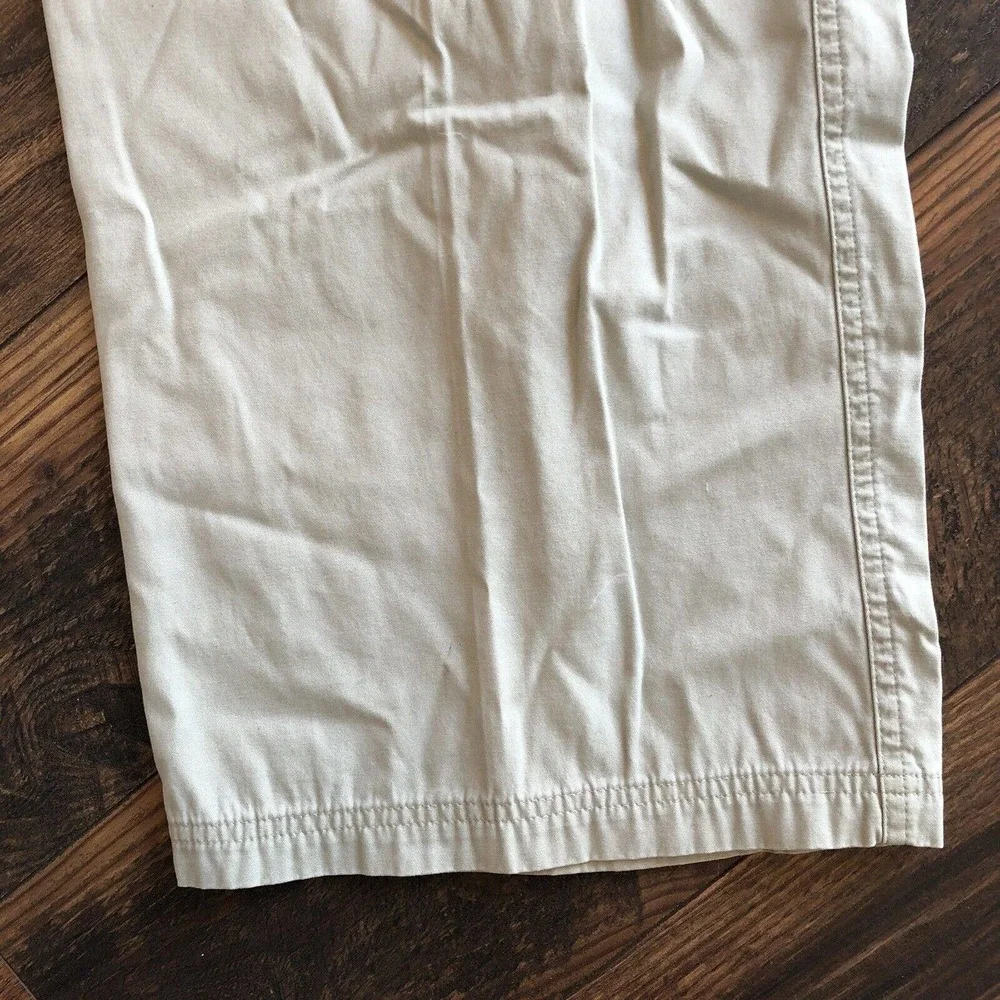 Vintage Nike Tan Khaki Pants Draw String Pockets XL Late 90s Athletic Leisure￼
